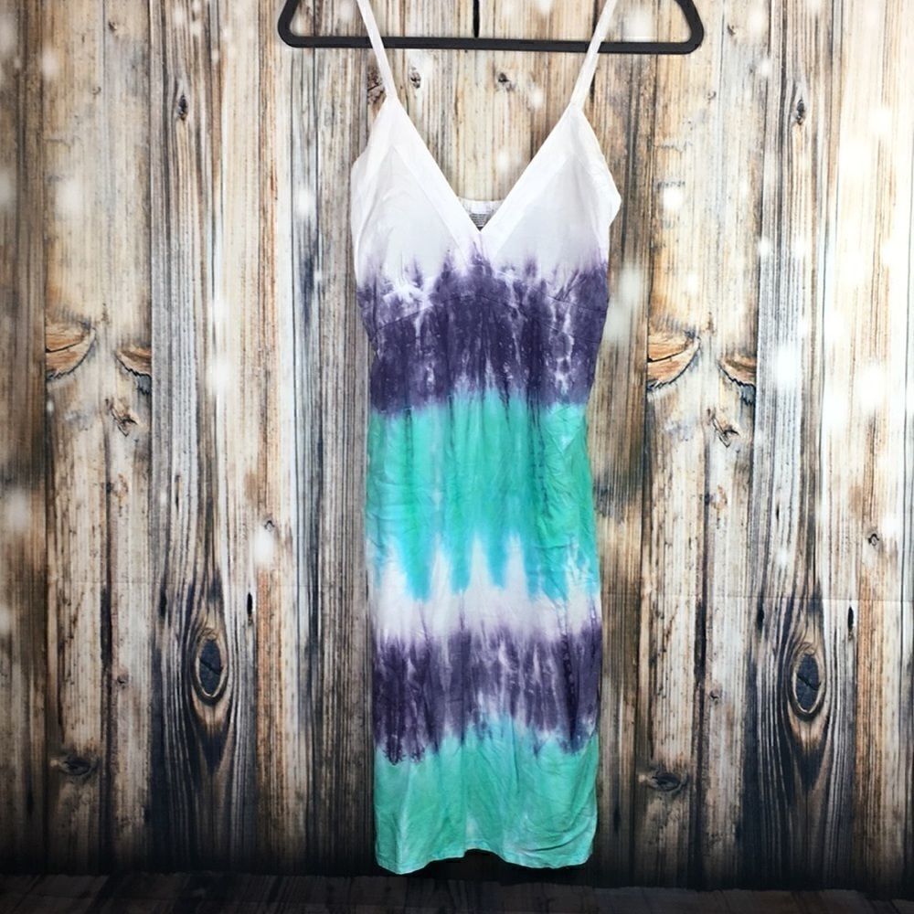 Gillian Tye Dye Fair Trade Summer Dress| Free Size